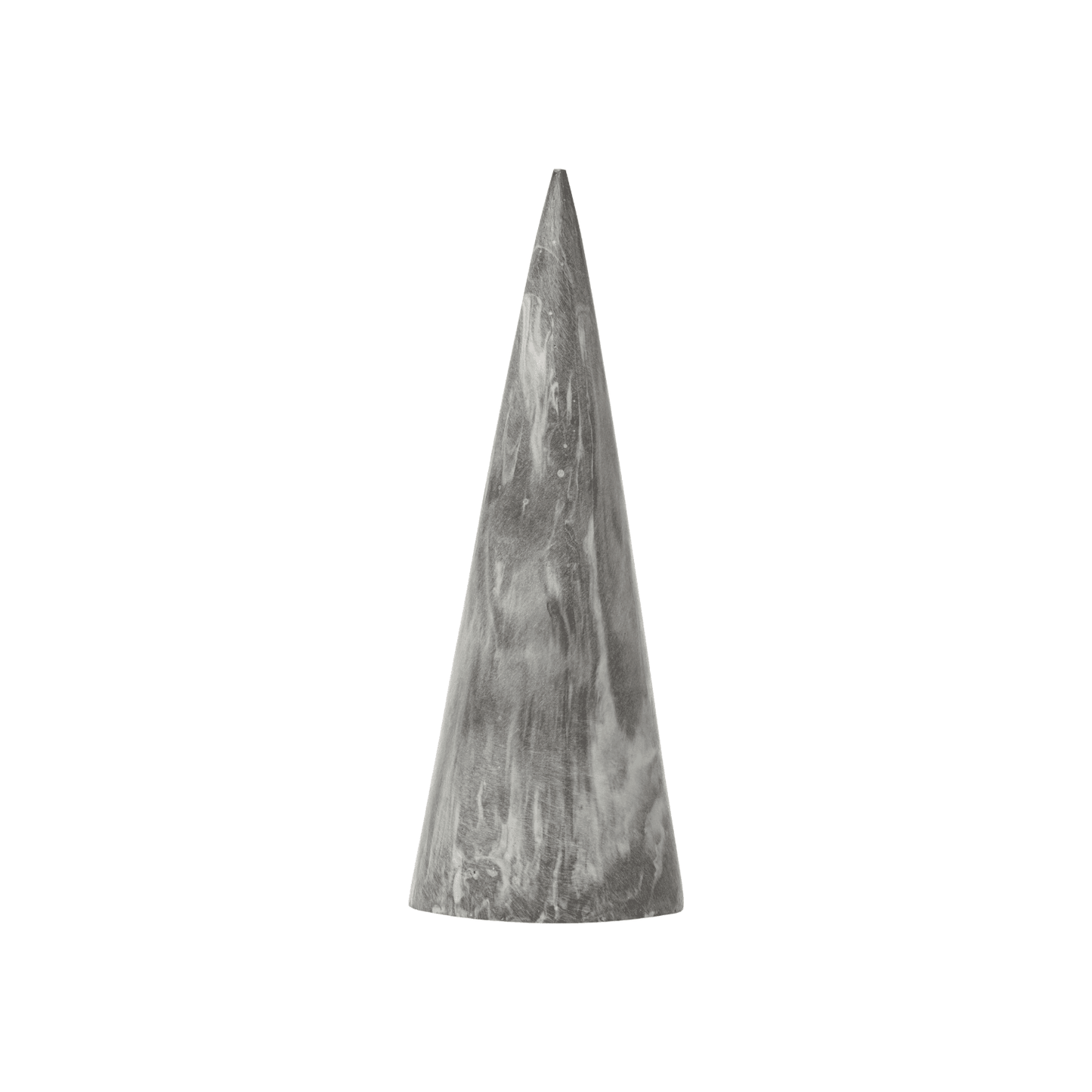 Cone | Concrete Jewellery Holder Ink/Grey (Small) - Mirra Interiors