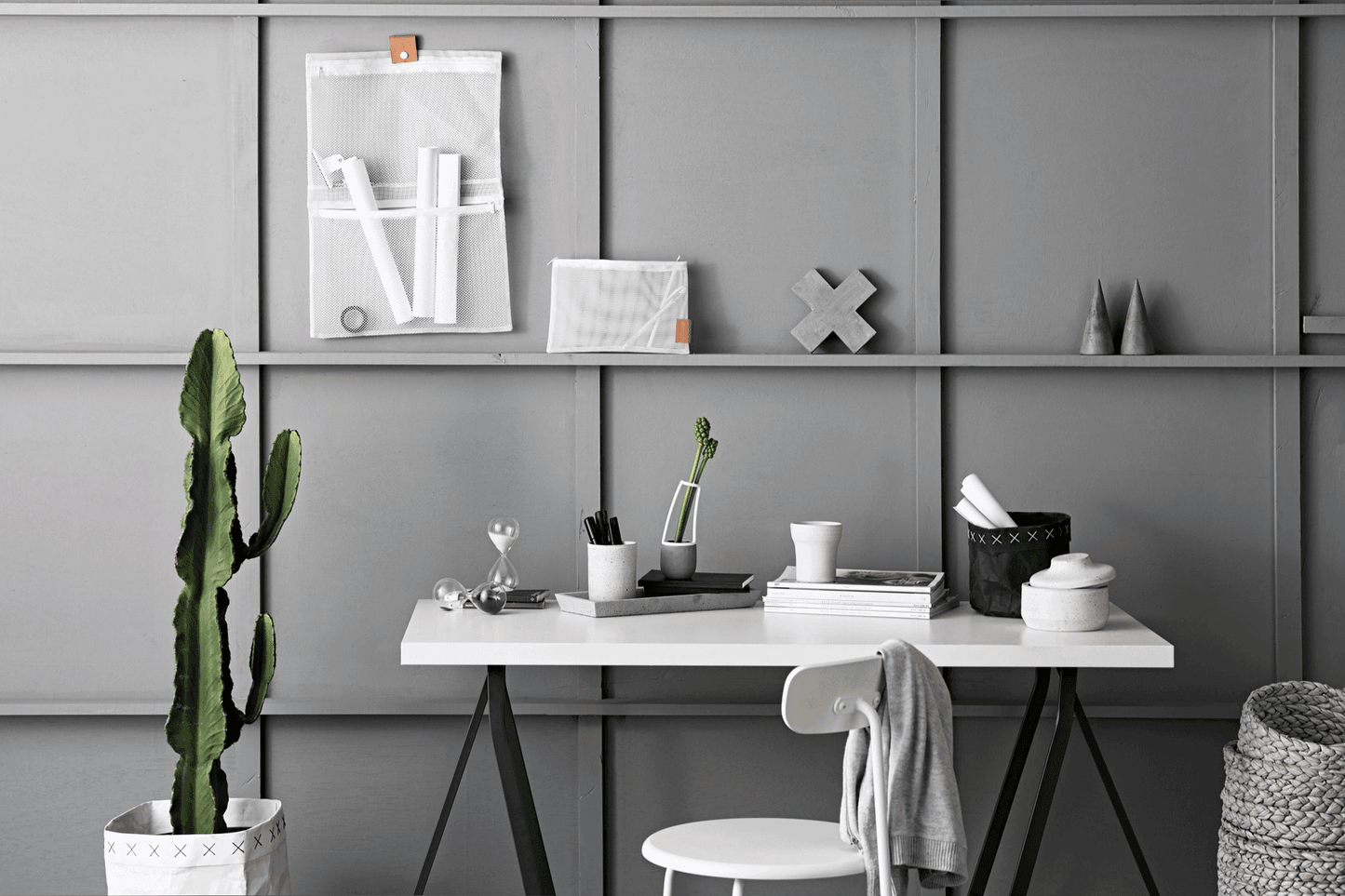 Cross | Concrete Trivet Natural - Mirra Interiors