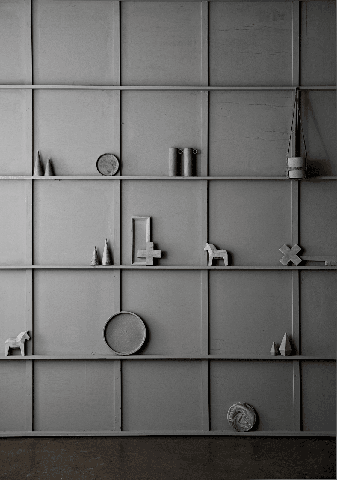 Cross | Concrete Trivet Natural - Mirra Interiors