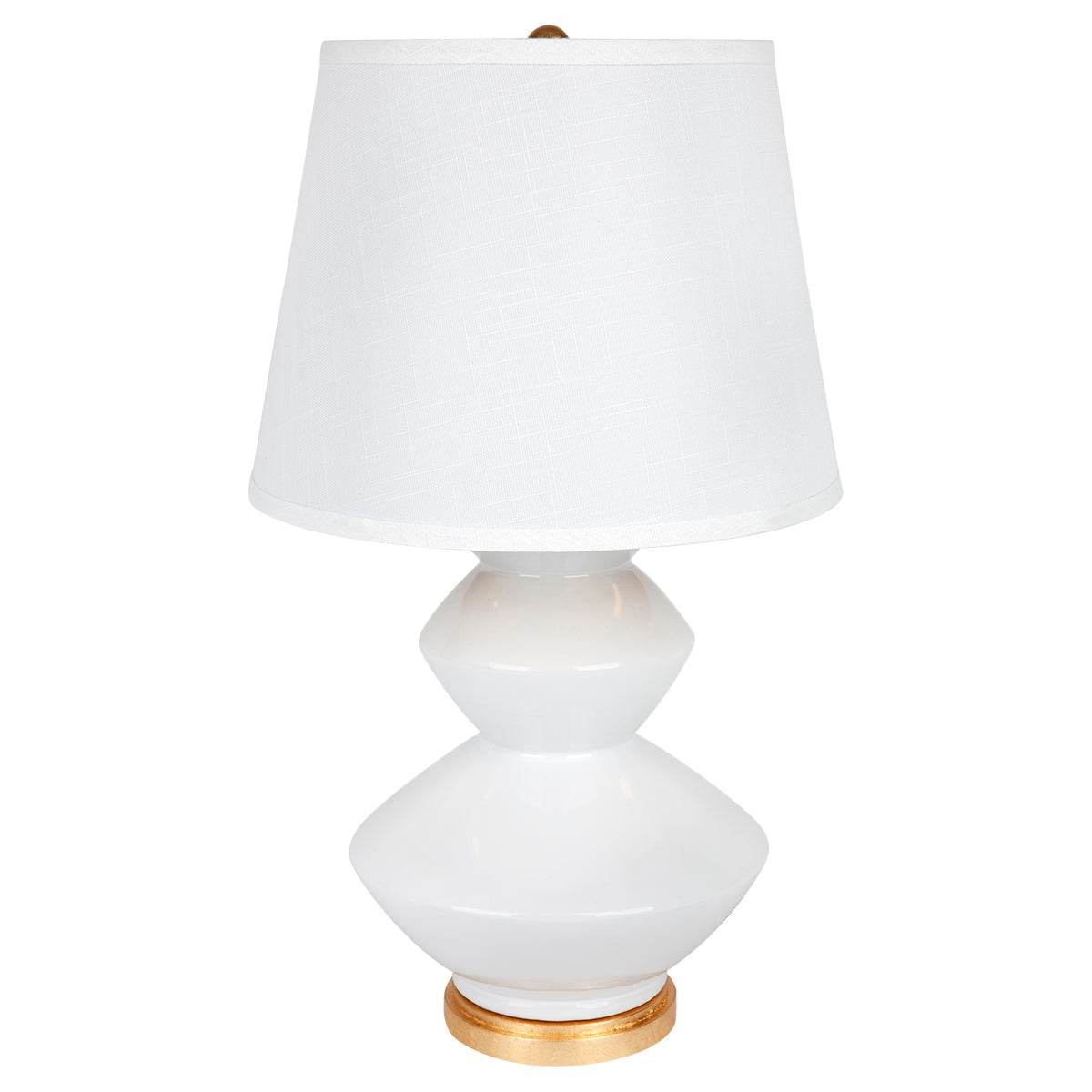 Beaumont | Ceramic Table Lamp White - Mirra Interiors