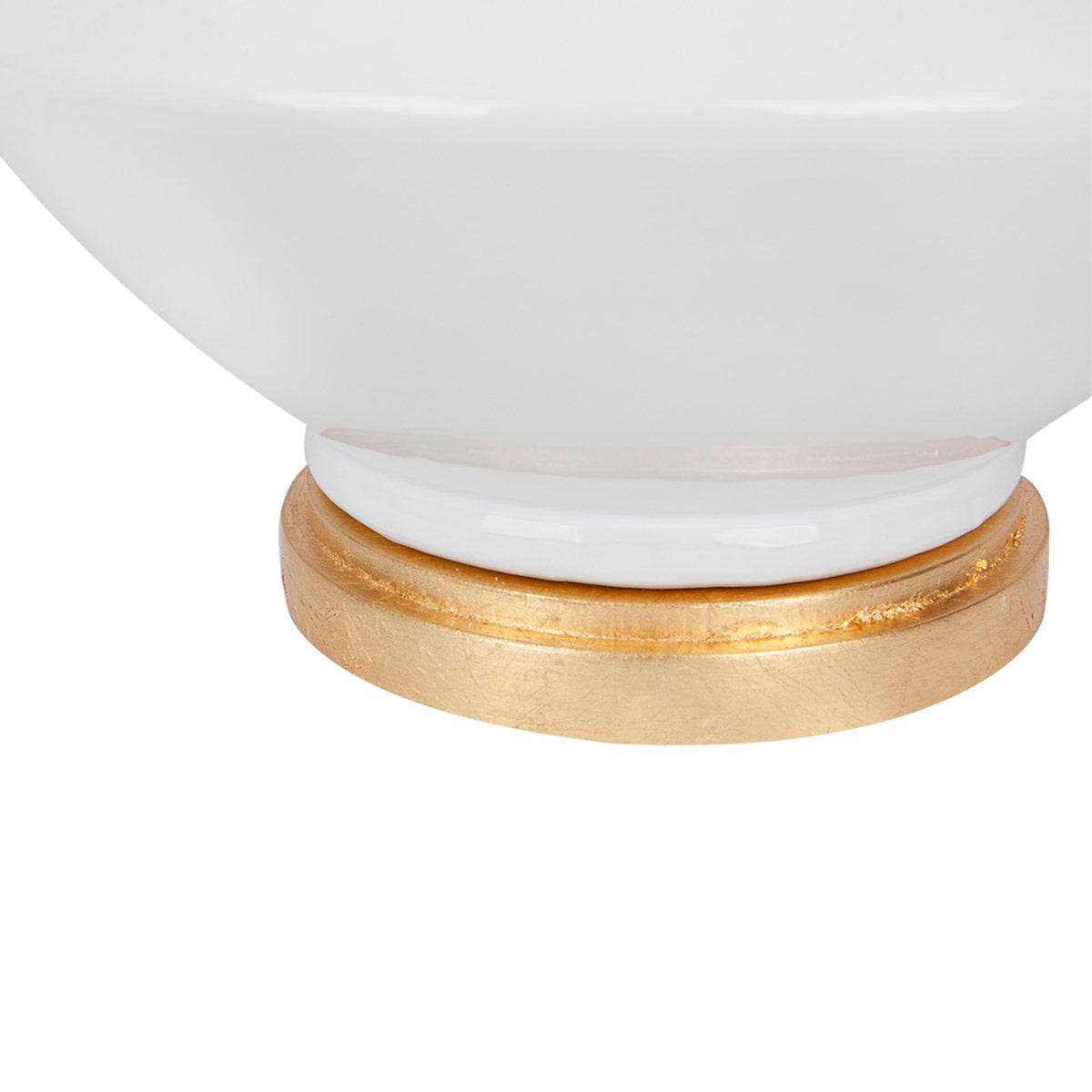 Beaumont | Ceramic Table Lamp White - Mirra Interiors