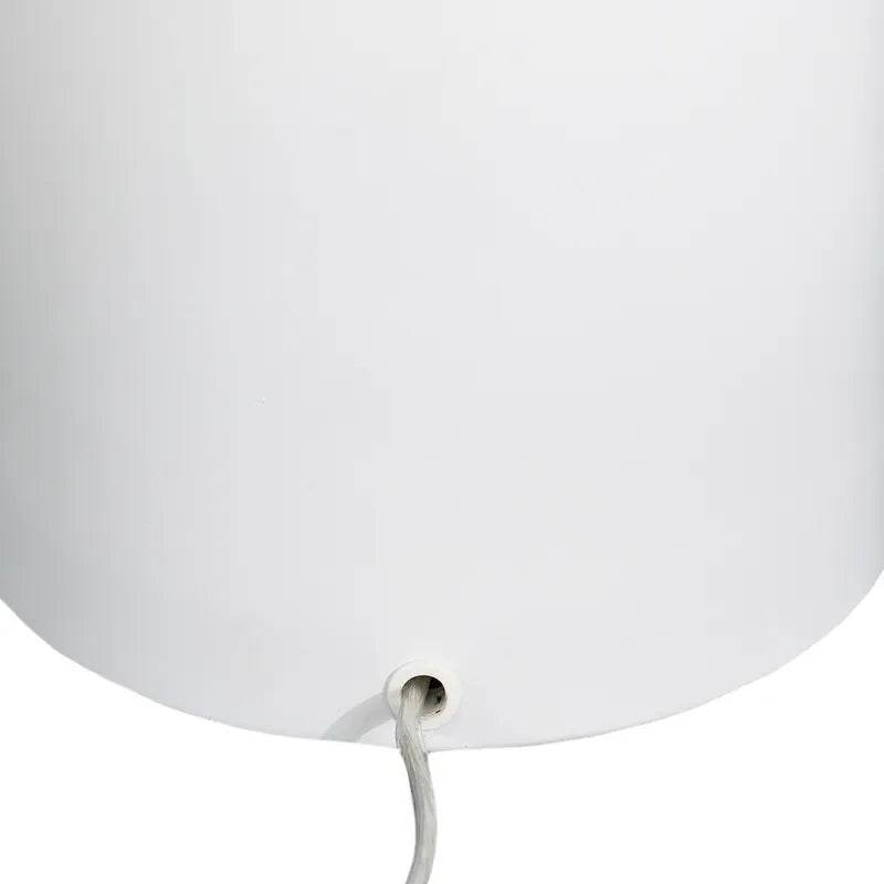 Larson | Metal Dome Table Lamp - White - Mirra Interiors