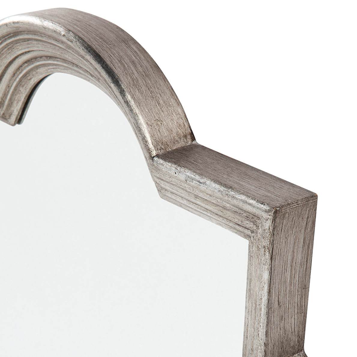 Mirabella | Wall Mirror Antique Silver (Large) - Mirra Interiors