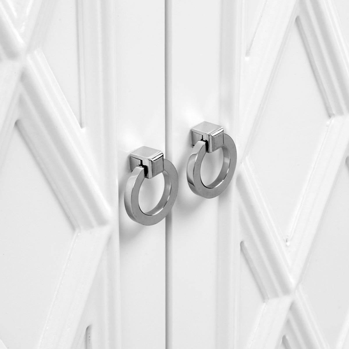 Hamden | 4 Door Hamptons Buffet White - Mirra Interiors
