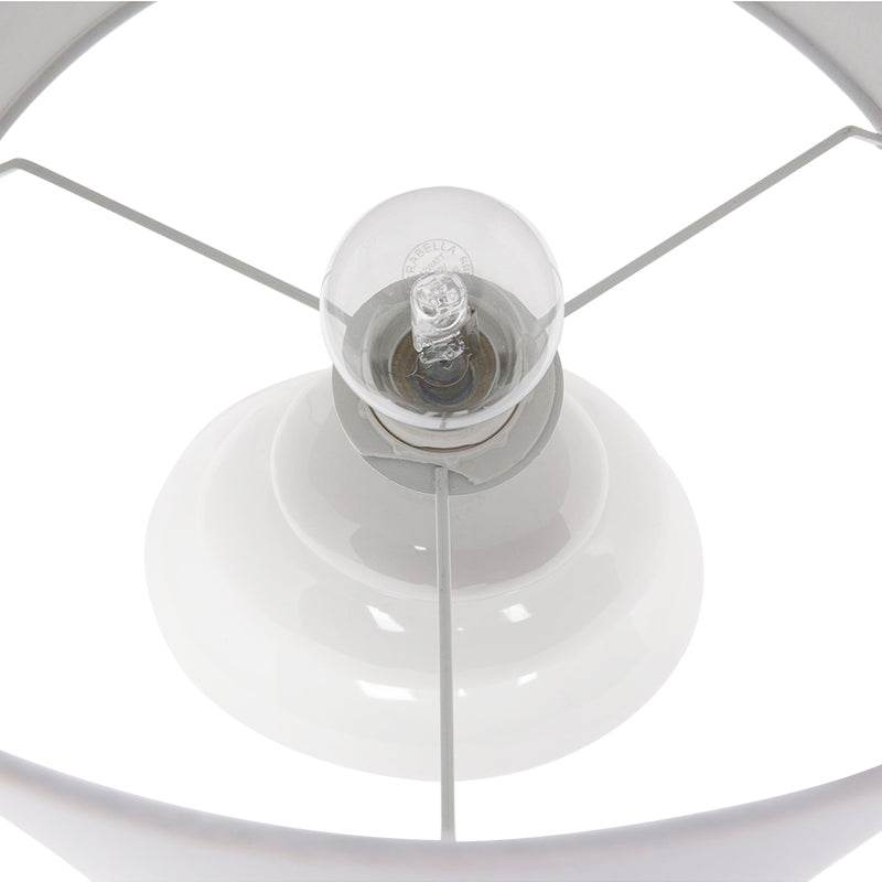 Kai | Pebble Table Lamp White - Mirra Interiors