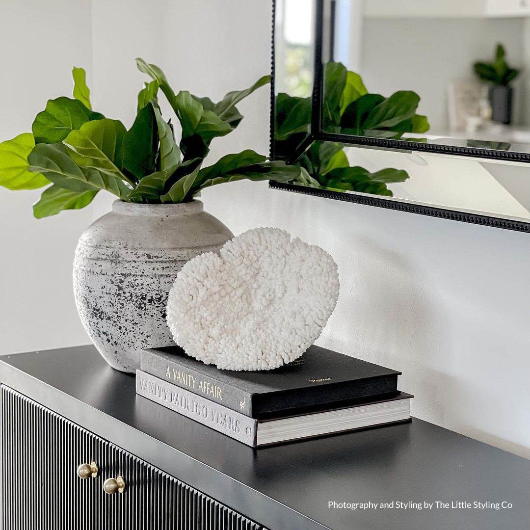 Adley | Fluted 4 Door Buffet Black - Mirra Interiors