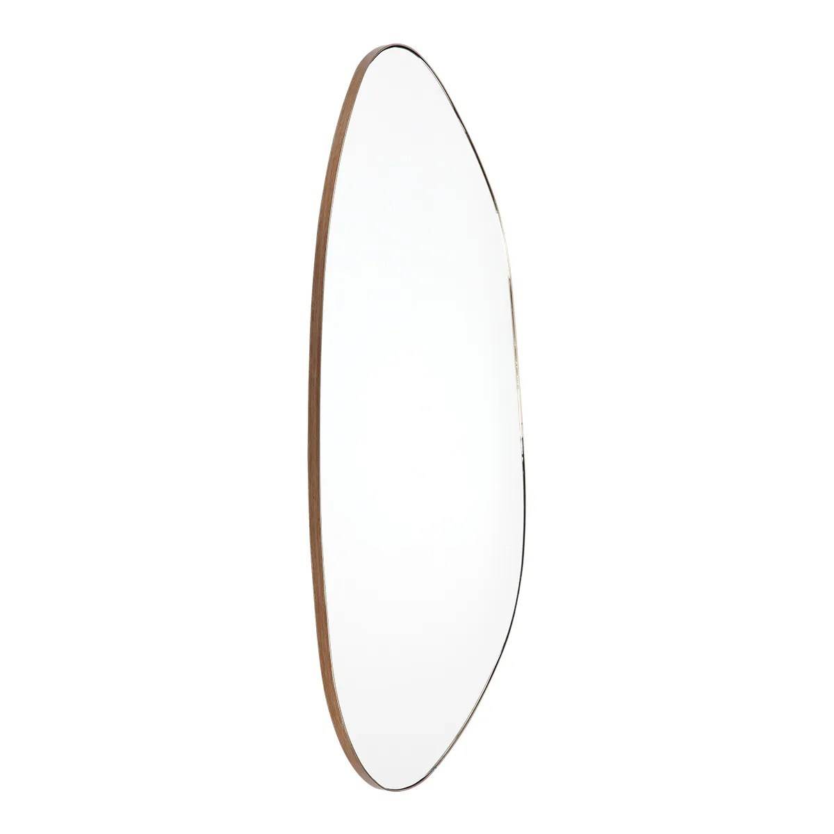 Porter | Pebble Wall Mirror Antique Gold (Large) - Mirra Interiors