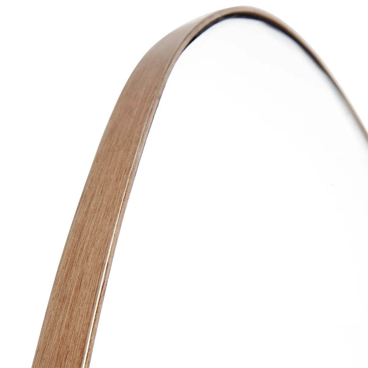 Porter | Pebble Wall Mirror Antique Gold (Large) - Mirra Interiors