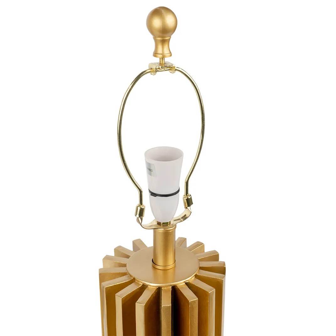 Cooper | Resin Table Lamp Gold - Mirra Interiors