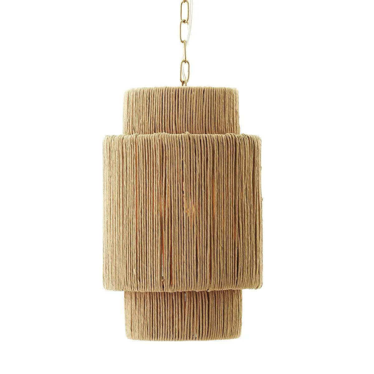Vienna | Rope Pendant Natural (Long) - Mirra Interiors