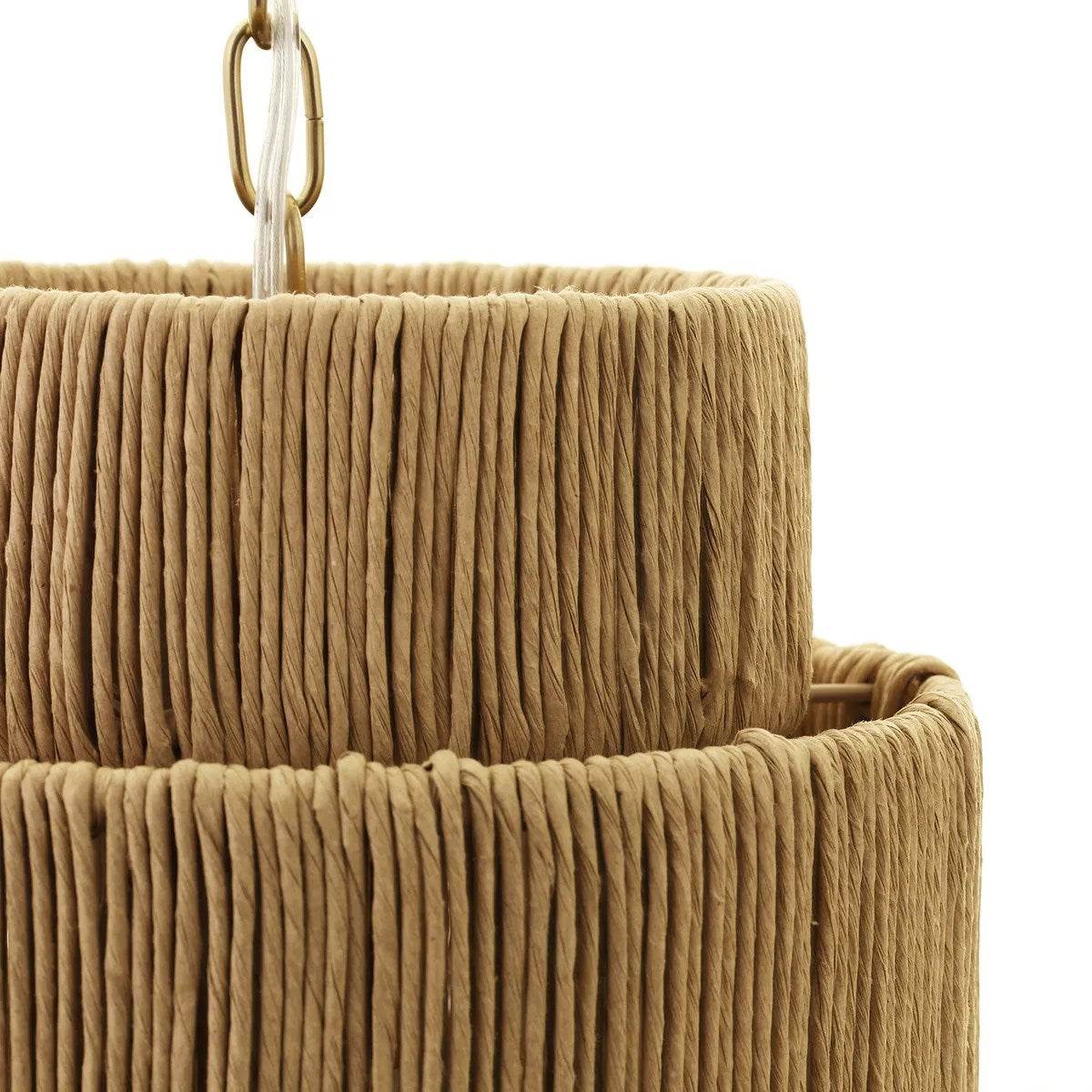 Vienna | Rope Pendant Natural (Long) - Mirra Interiors