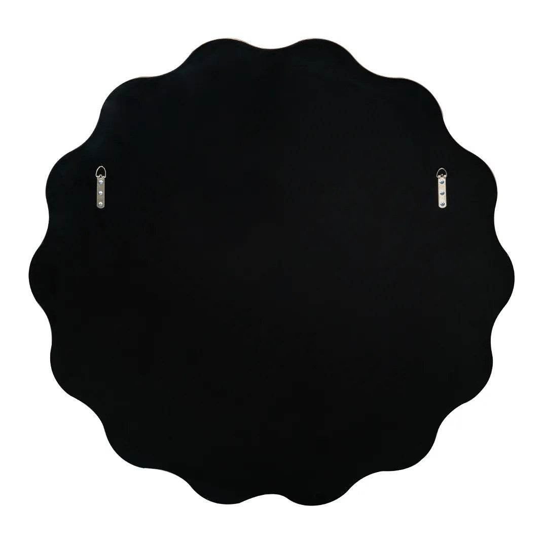 Estelle | Round Wall Mirror Antique Gold - Mirra Interiors