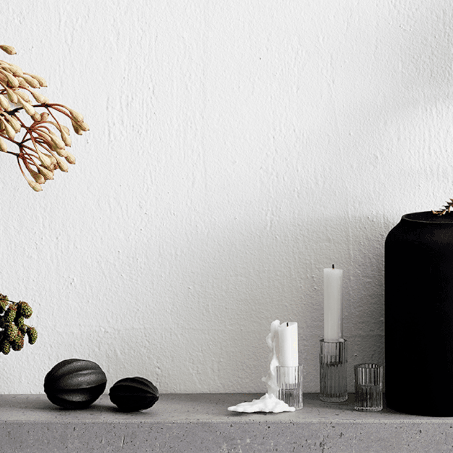 Clarice | Clay Citrus Stone Set Black - Mirra Interiors