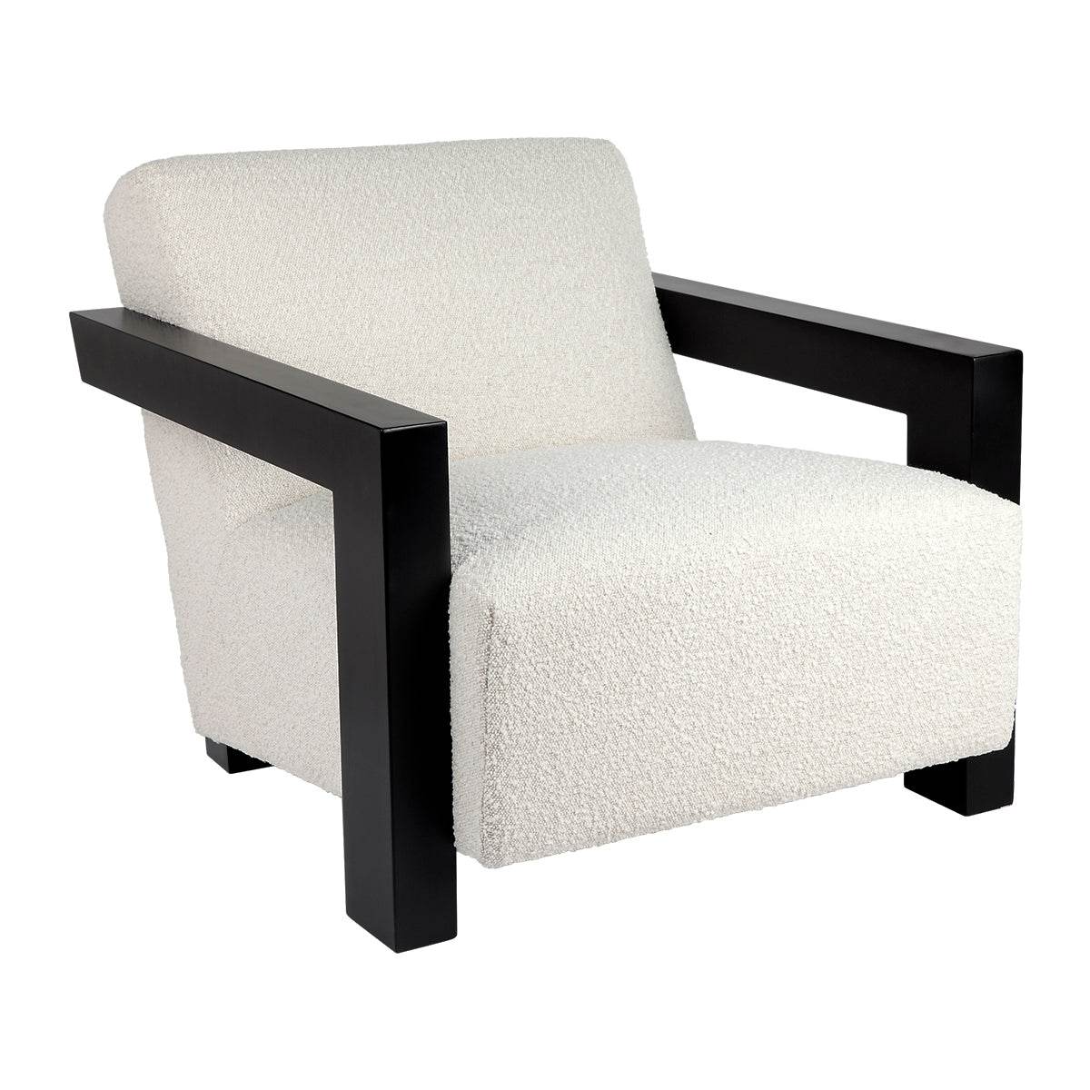 Lennox | Boucle Occasional Chair Ivory - Mirra Interiors