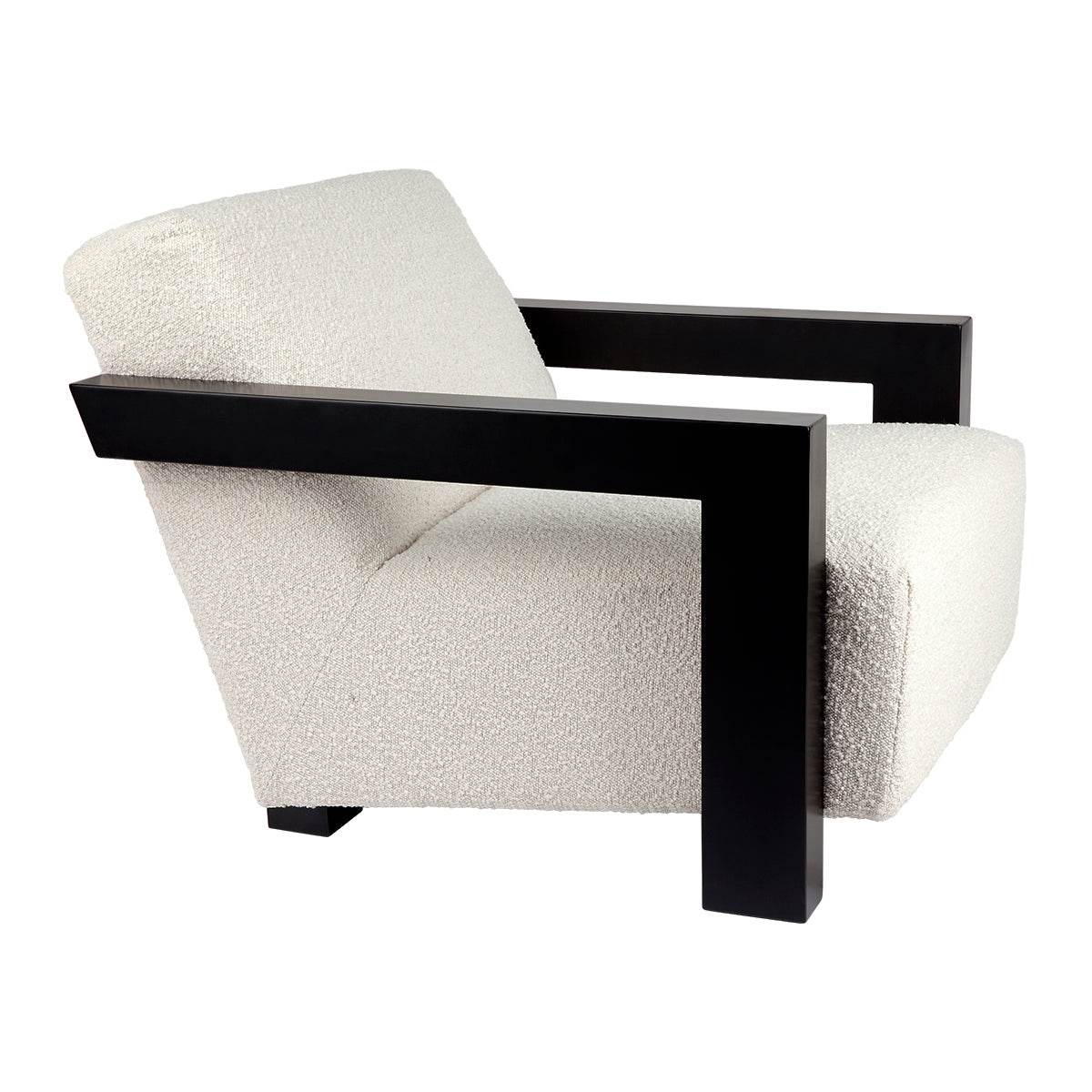 Lennox | Boucle Occasional Chair Ivory - Mirra Interiors