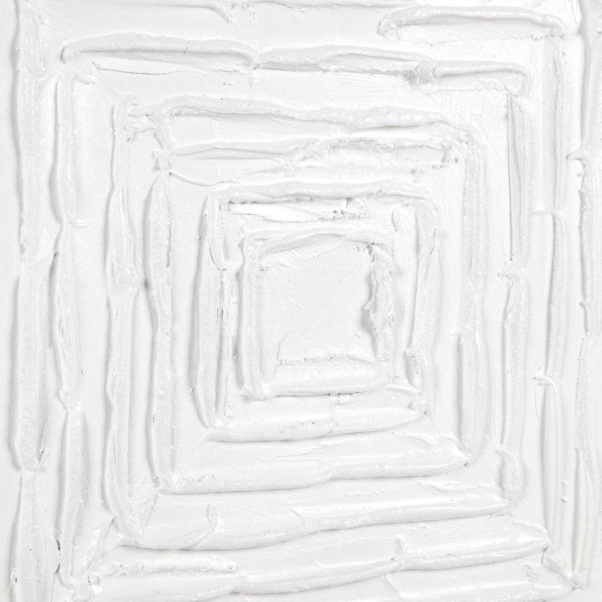 Silent Reverence | Oil On Canvas Painting in White Frame (Large) - Mirra Interiors