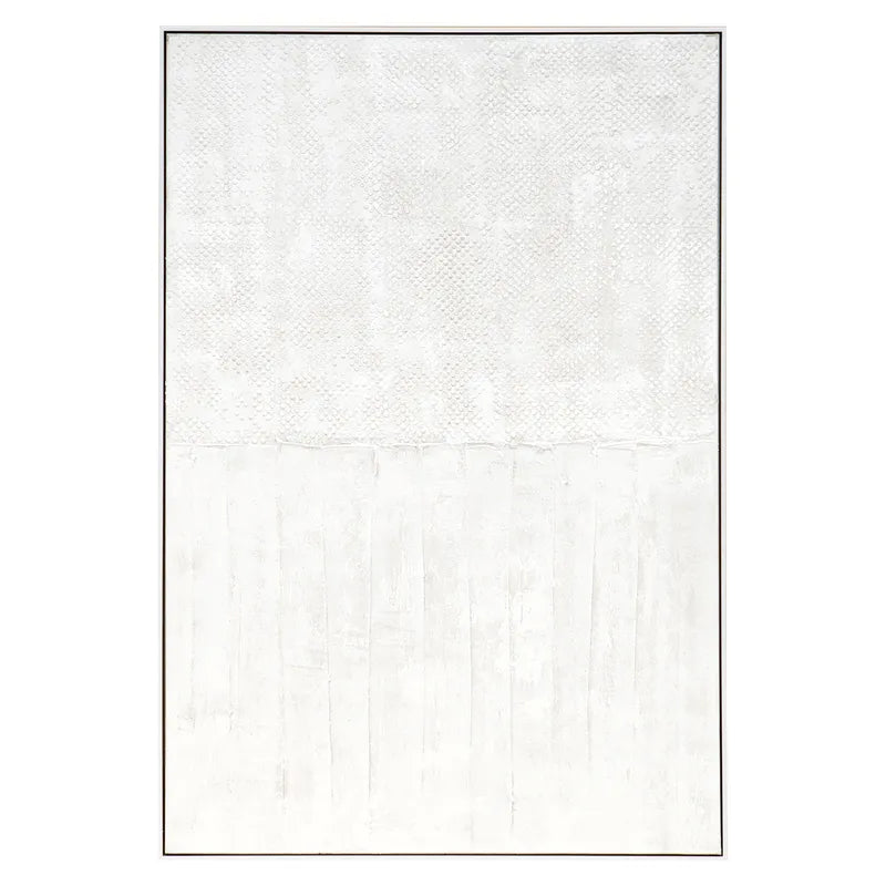 Sanctum | Oil-On-Canvas Painting in White Frame