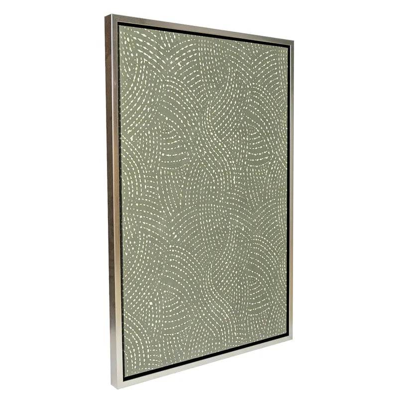 Driftline | Enhanced Canvas Print with Metallic Frame - Mirra Interiors