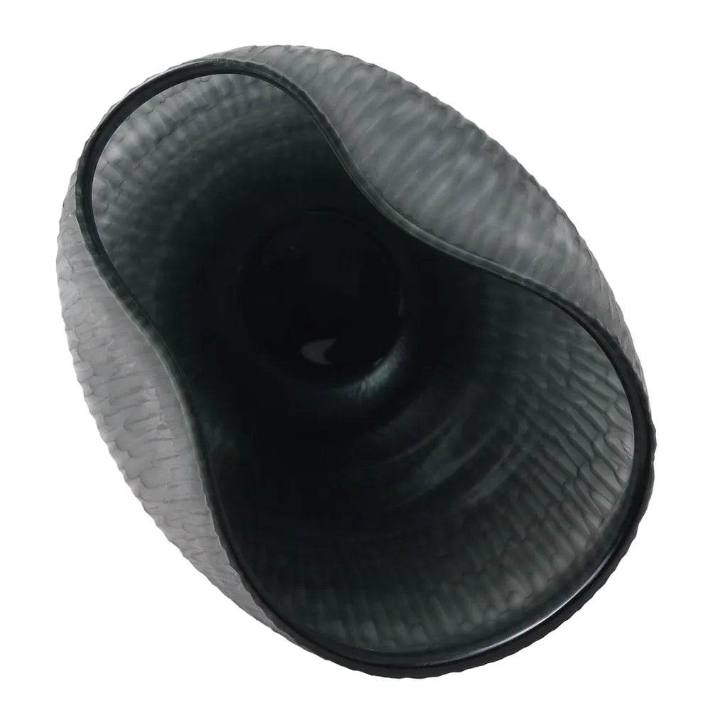 Else | Glass Vase - Charcoal (Large) - Mirra Interiors