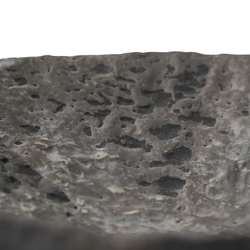 Marilla | Stone Look Porcelain Bowl - Grey