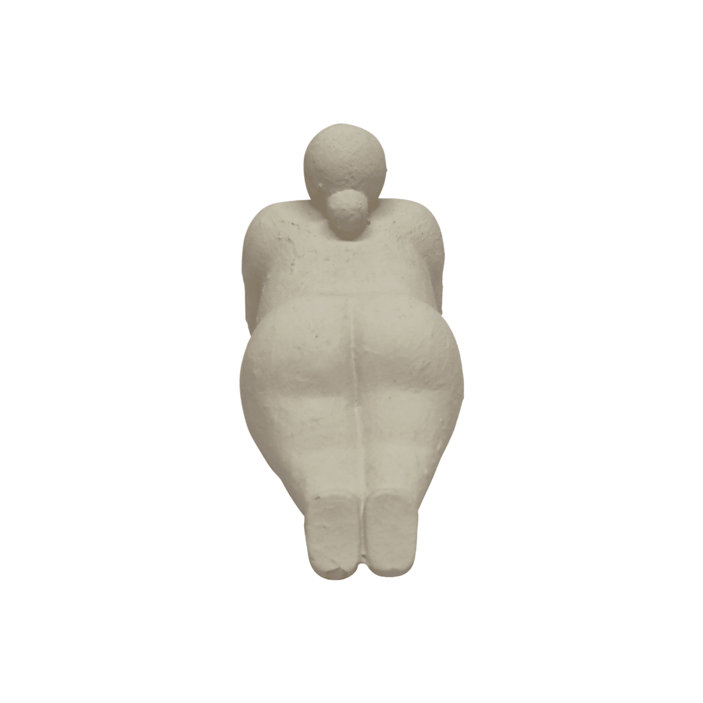 Yoga Pose Lady | Resin Sculpture Off-White - Mirra Interiors