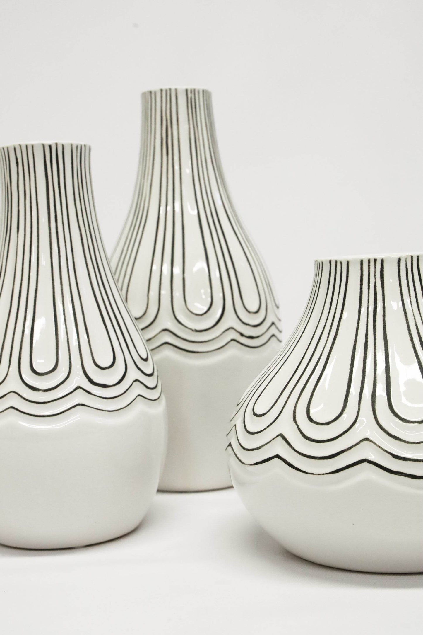 Tove | Ceramic Vase White - Mirra Interiors