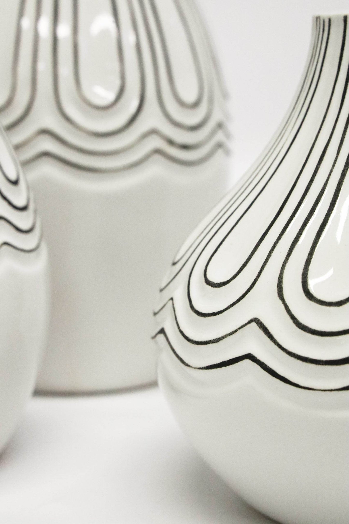 Tove | Ceramic Vase White - Mirra Interiors