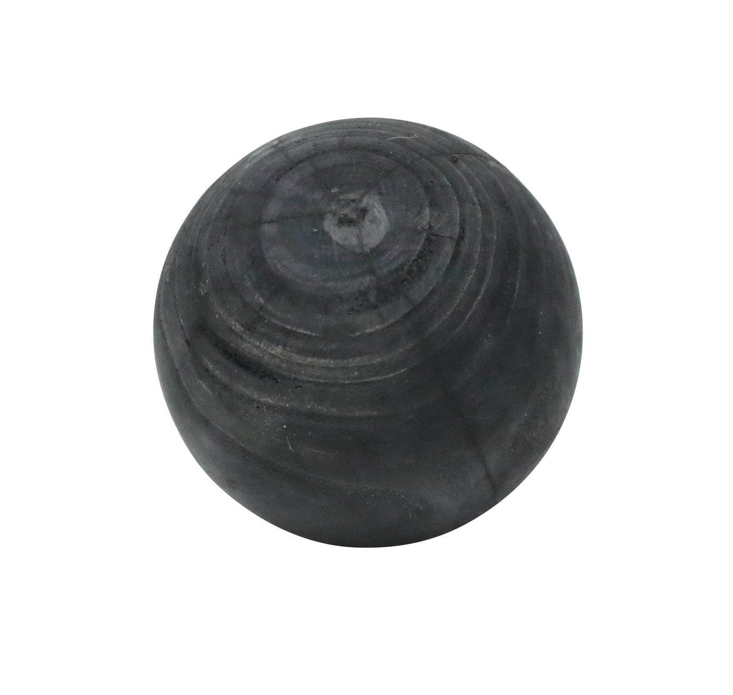 Black Wooden Decorative Styling Ball for bowls by Mirra Interiors