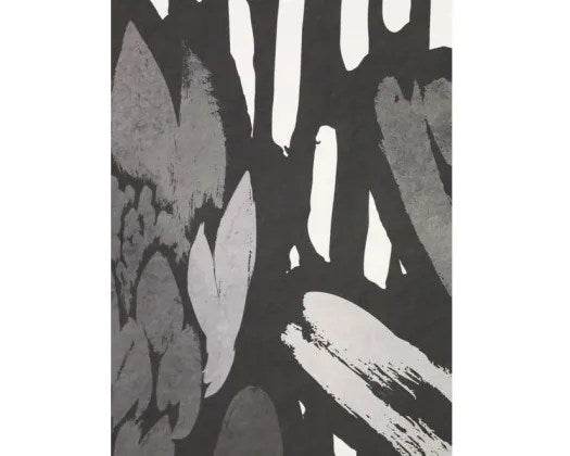 Protea | Monochrome Floral Canvas Print In Black Frame - Mirra Interiors