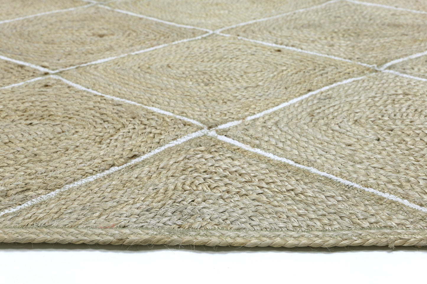 Artisan | Diamond Flatweave Rug - Pearl