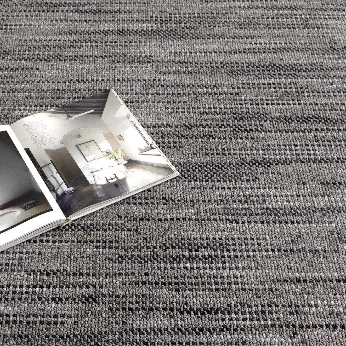 Berno | Loop Rug - Charcoal