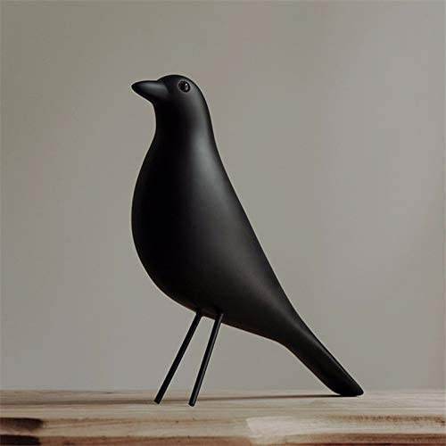 Birdie | Mid-Century Bird Sculpture Black - Mirra Interiors