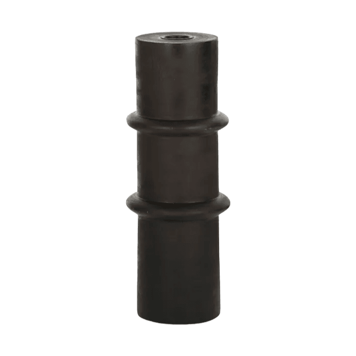 Capi | Wood Candle Stand Black - Mirra Interiors