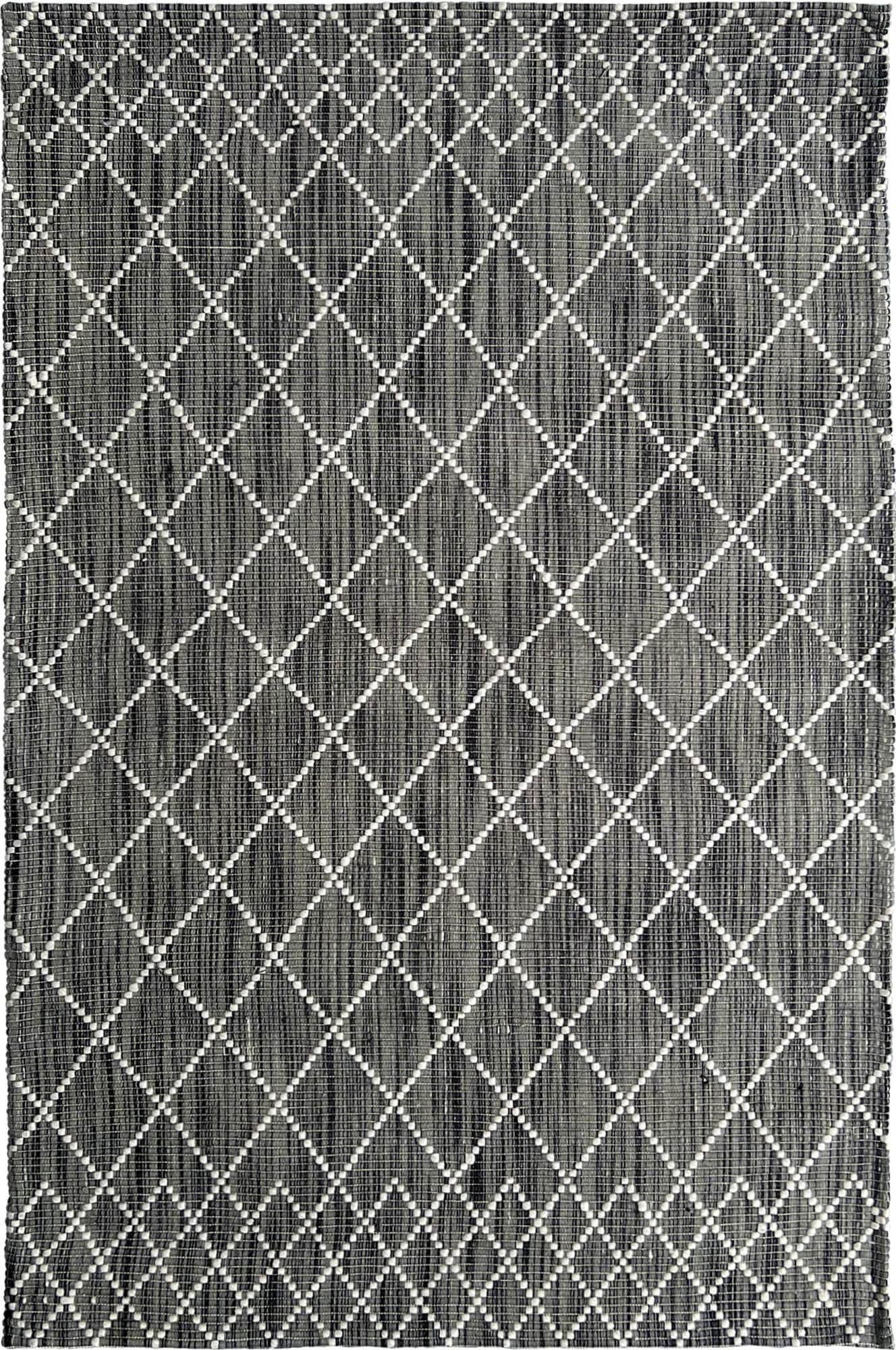 Ines | Marrakesh Wool Rug Dark Grey - Mirra Interiors