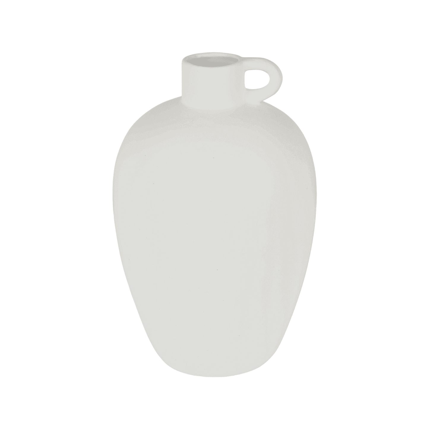 Tasha | Porcelain Jug Vase Ivory White - Mirra Interiors