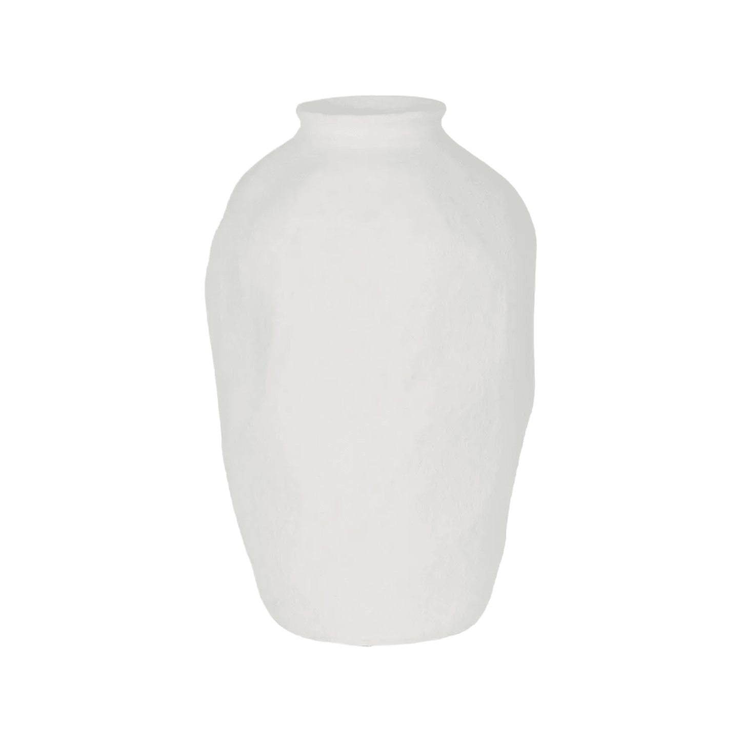 Cybene | Organic Terracotta Vase White - Mirra Interiors