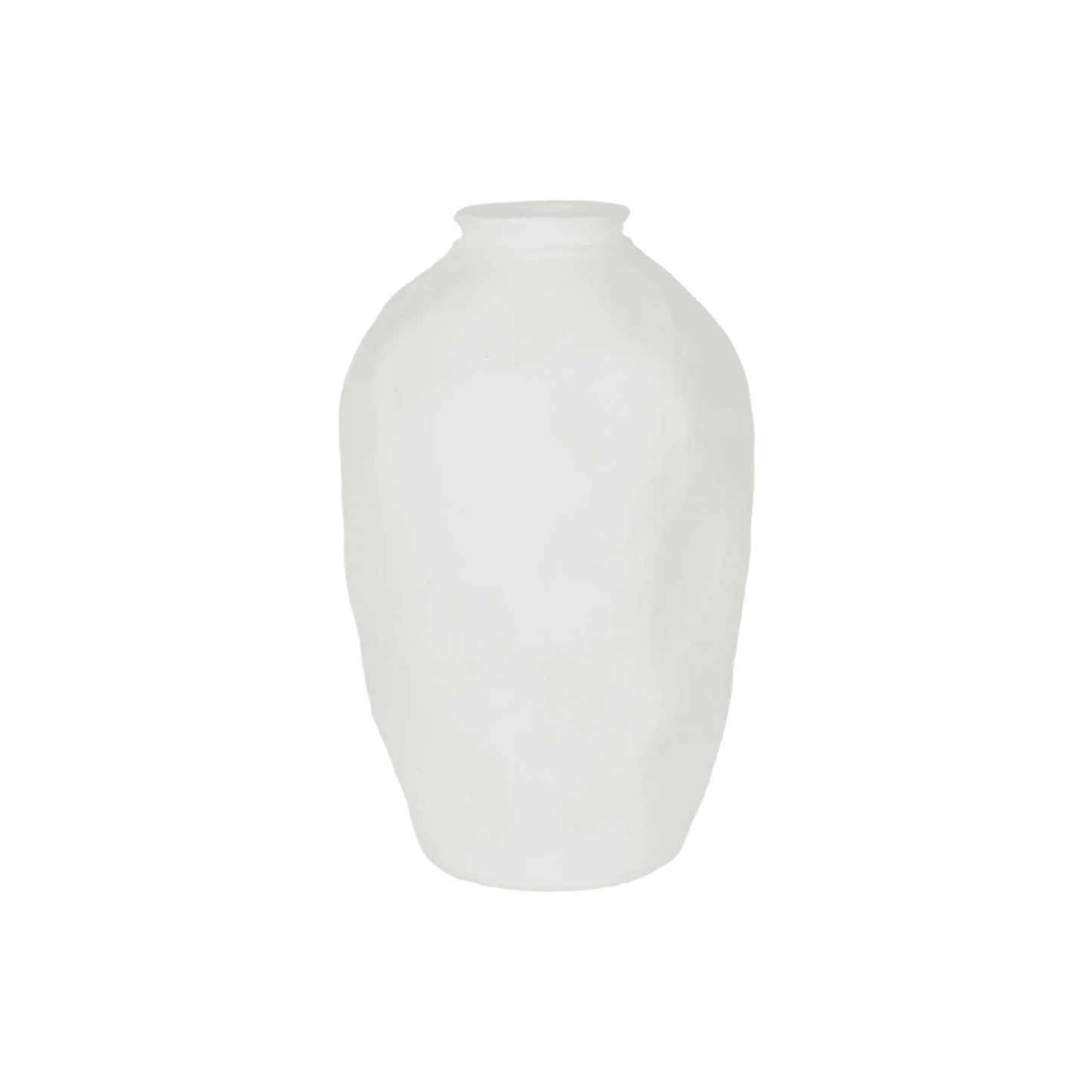 Cybene | Organic Terracotta Vase White - Mirra Interiors
