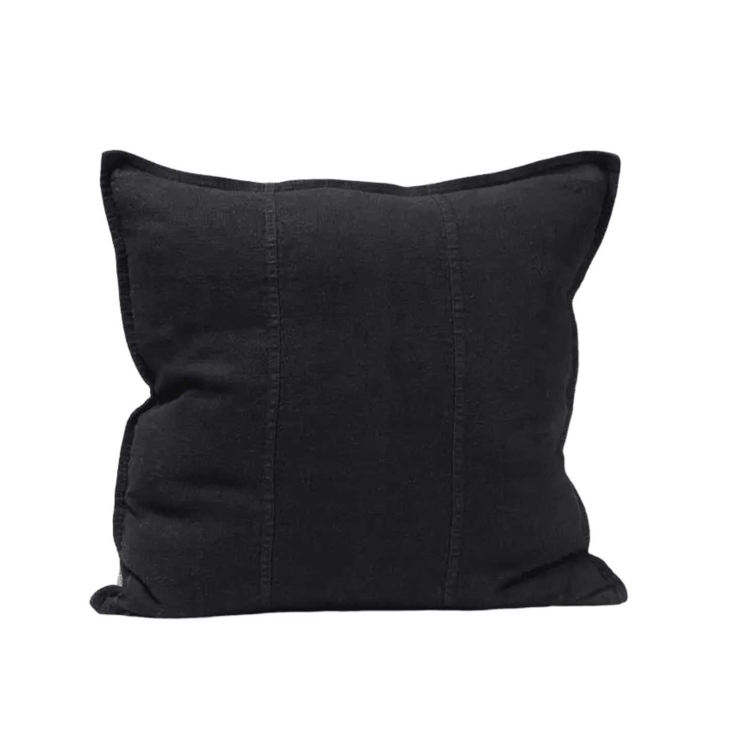 Luca®| Classic Linen Cushion Black - Mirra Interiors