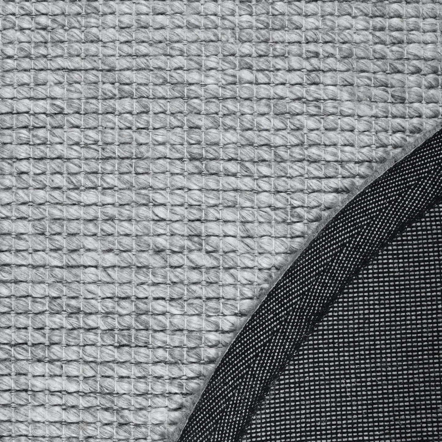 Odin | Loopy Wool Rug Grey - Mirra Interiors