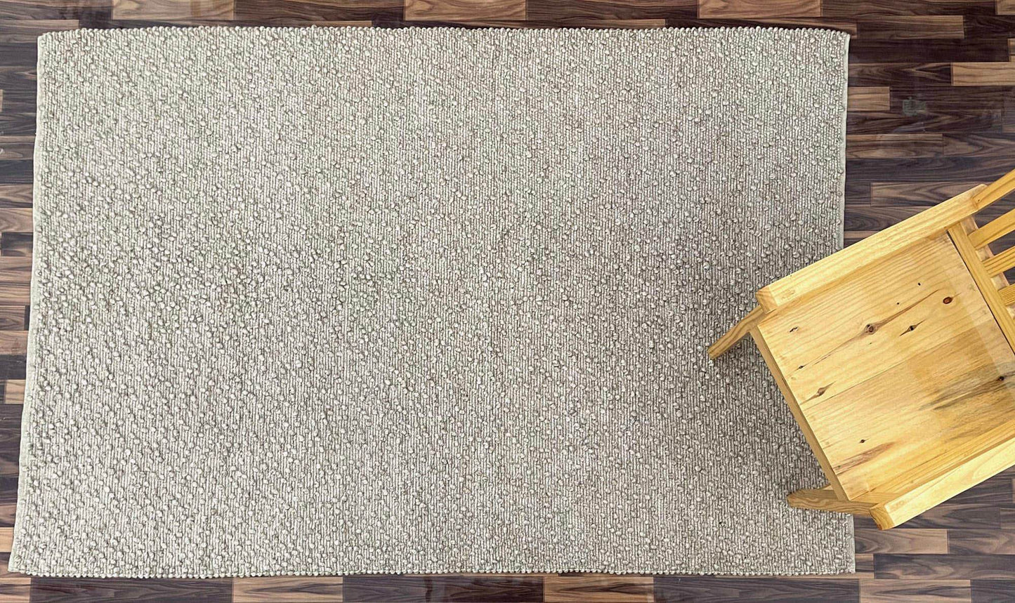 Ingrid | Pebble Wool Rug Beige - Mirra Interiors