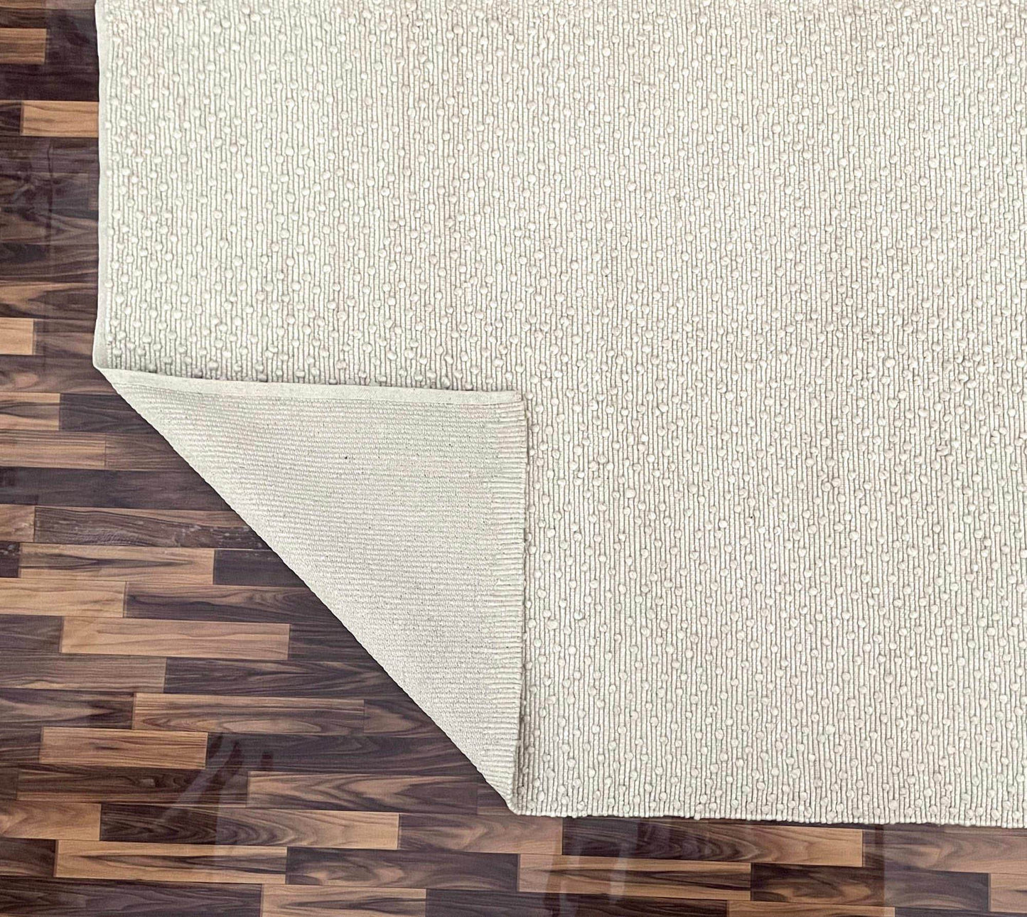 Ingrid | Pebble Wool Rug Cream - Mirra Interiors