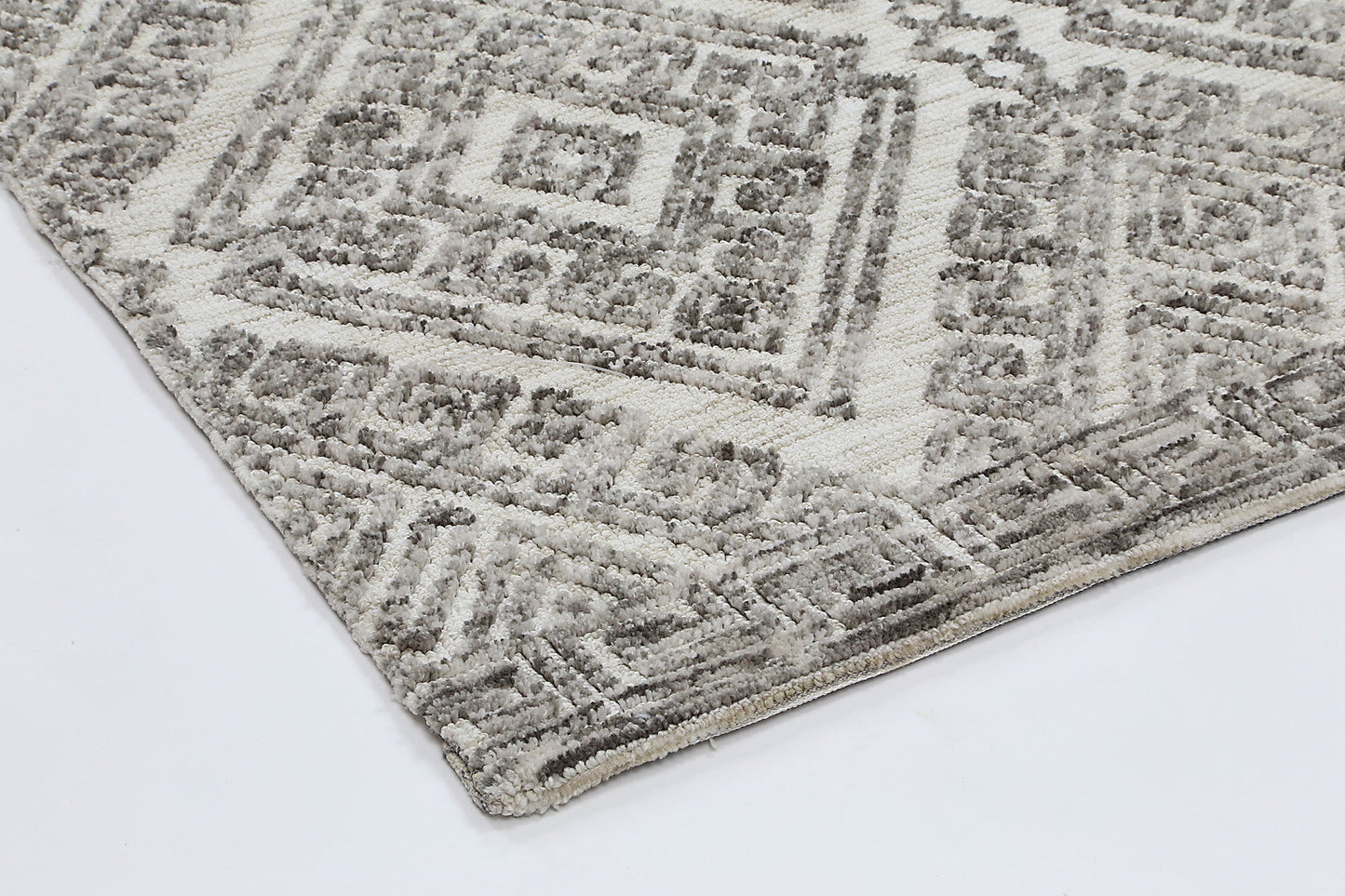 Amritsar | Glenfalls Tribal Rug - Grey