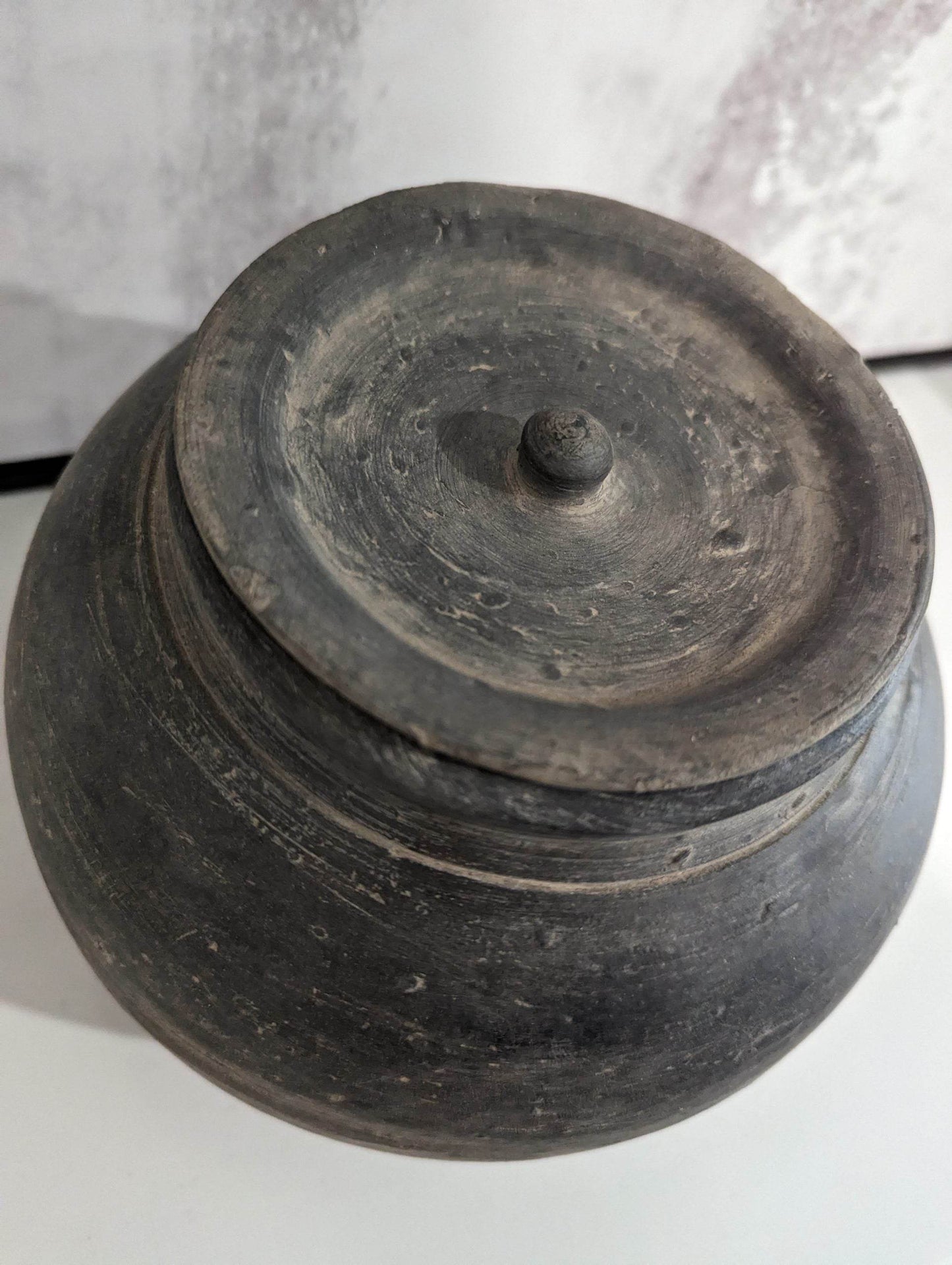 Mei | Antique Ginger Jar Grey - Mirra Interiors