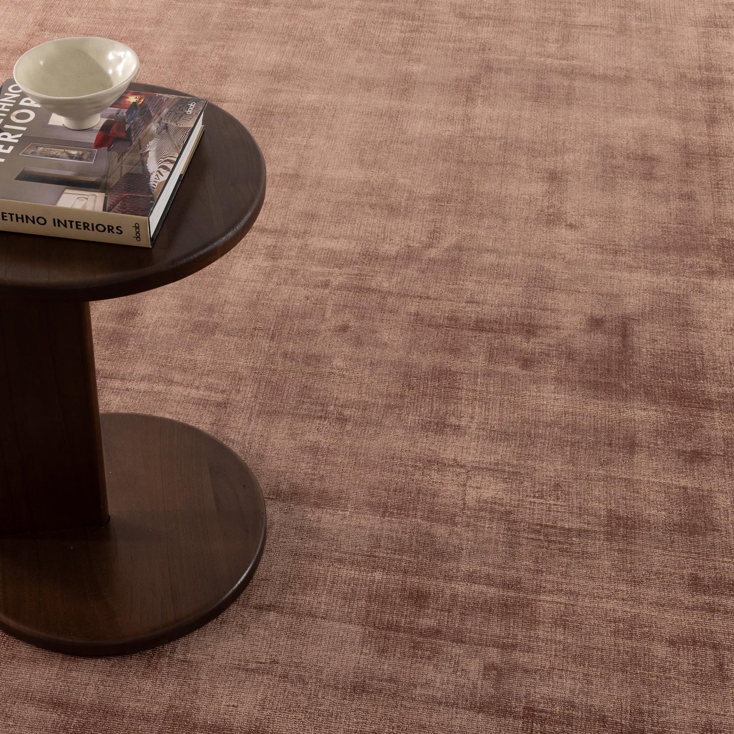 Reverie Rose Brown Rug