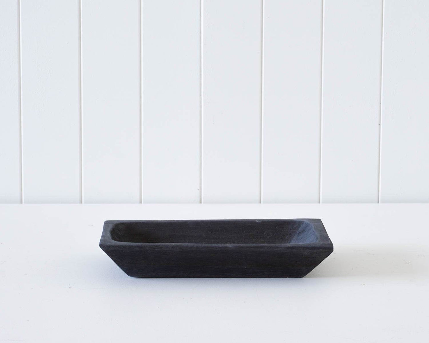 Essential | Decorative Timber Trays Black (Set of 2) - Mirra Interiors