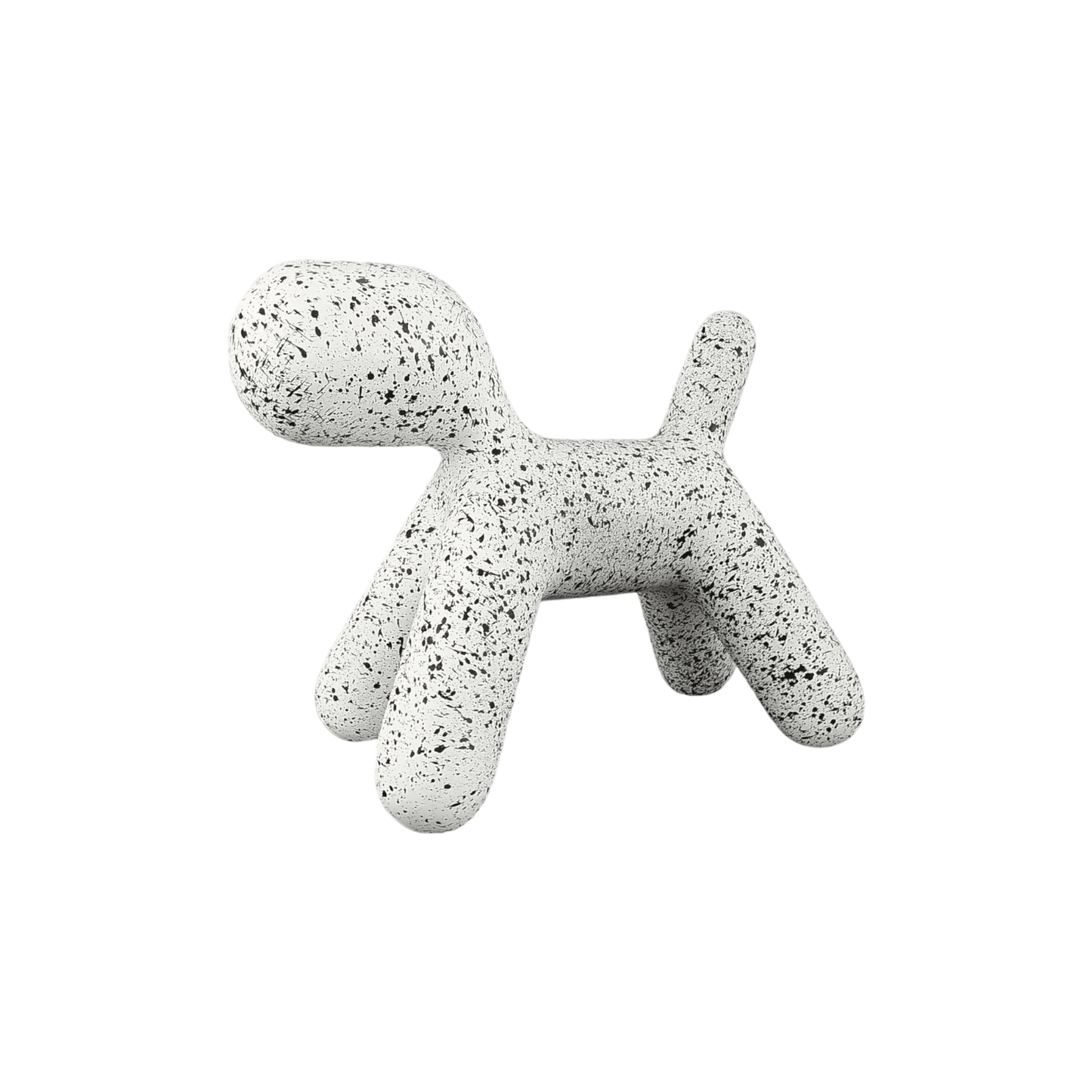 Toto Resin Dog Sculpture Dalmation White Background | Mirra Interiors
