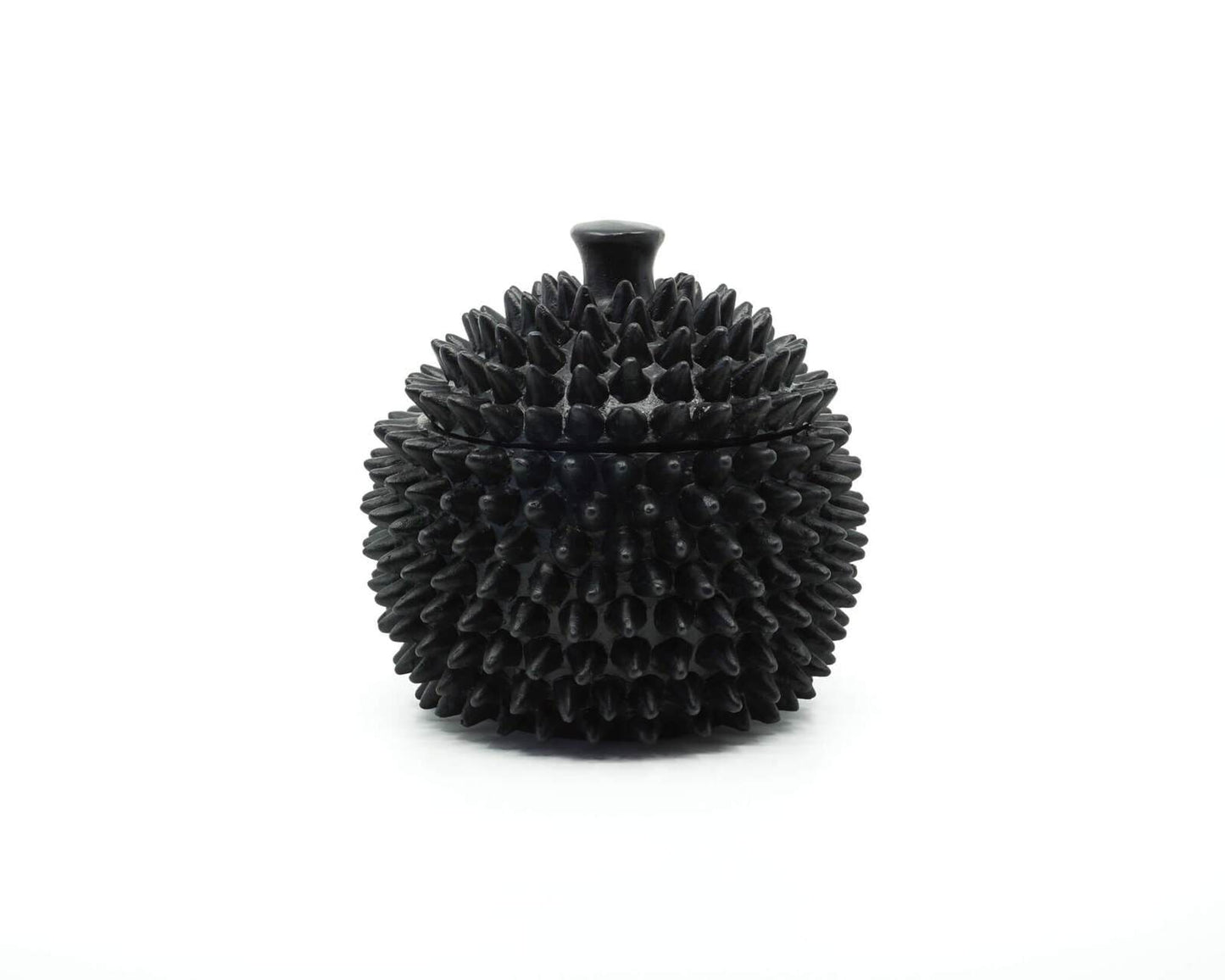 Urchin | Spike Trinket Box Black (Large) - Mirra Interiors