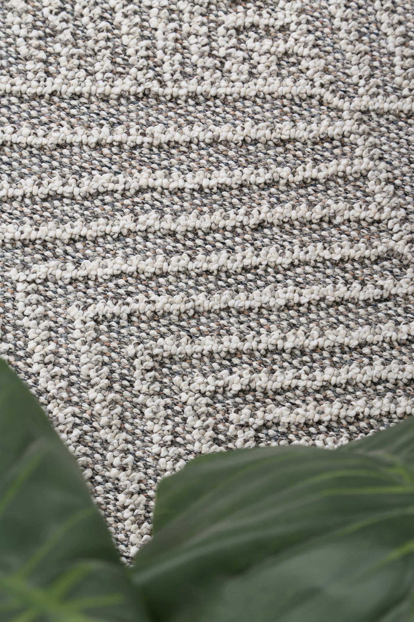 Vanuatu | Kini Geometric Flatweave Rug - Grey