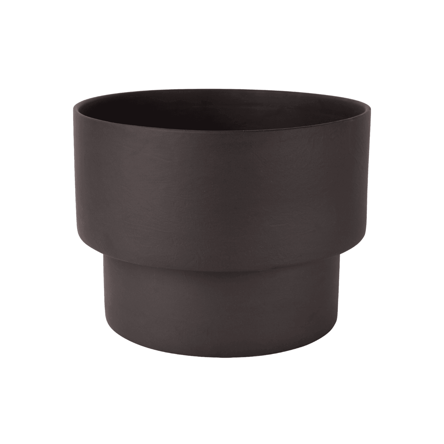 Podium | Handmade Ceramic Pot Black (Large) - Mirra Interiors