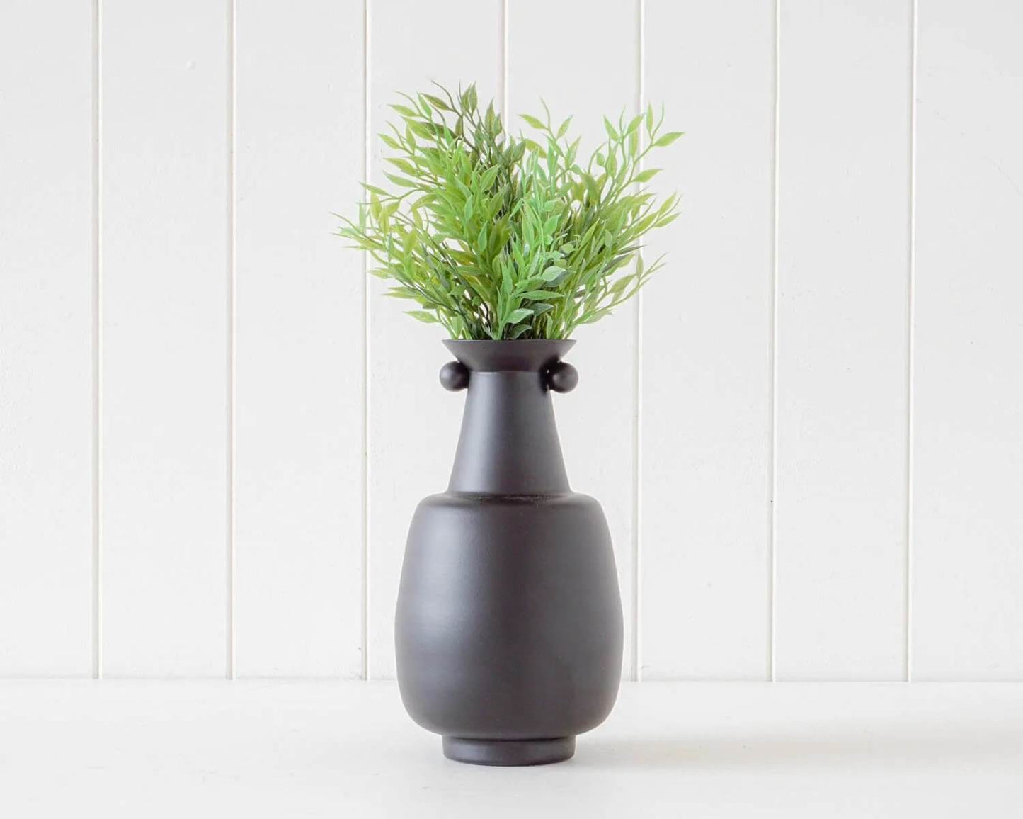 Artis | Metal Deco Vase Black - Mirra Interiors